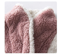 Couple’s Long Sleeve Flannel Pyjamas – Warm Matching Winter Sleepwear - NOIRPYJAMA