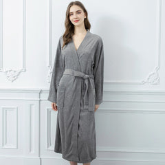 Bathrobe – Couple Four Seasons Unisex Towel Robe – Women’s & Men’s - NOIRPYJAMA
