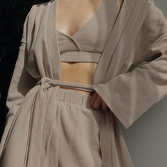 Nightgown – Fashion Casual Long Sleeve - NOIRPYJAMA