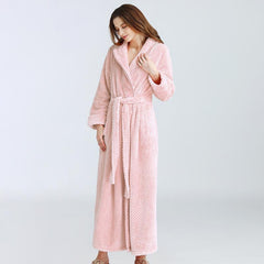 Gown Women Winter Warm Bathrobe Pajamas - NoirPyjamas