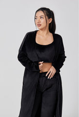 Cozy Pyjama Set, 3 Piece Lounge Set, Cute Loungewear - NoirPyjamas