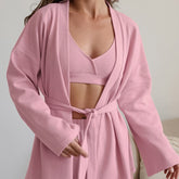 Nightgown – Fashion Casual Long Sleeve - NOIRPYJAMA