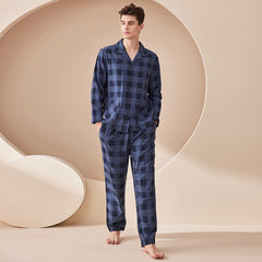 Couple Home Thickened Cotton Pyjamas - NoirPyjamas