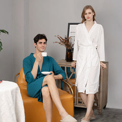 Couple Robes Sleepwear Bathrobe - NoirPyjamas