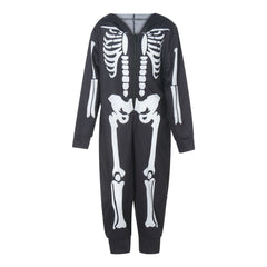 Halloween Family Pyjama – Parent & Child Printed One-Piece Suit - NOIRPYJAMA