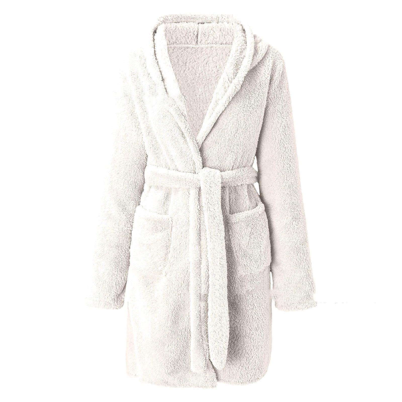 Coral Velvet Winter Nightgown Cute Duck Pyjama - NoirPyjamas