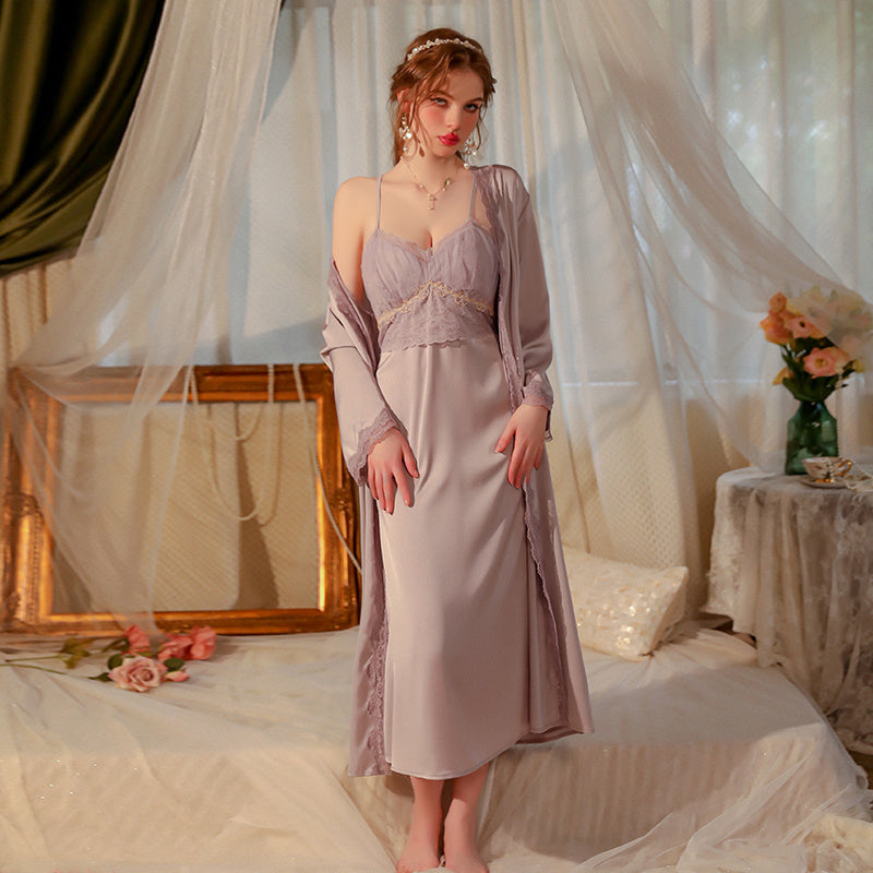 Night gown With Breast Pad - NoirPyjamas