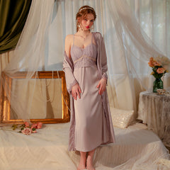 Night gown With Breast Pad - NoirPyjamas