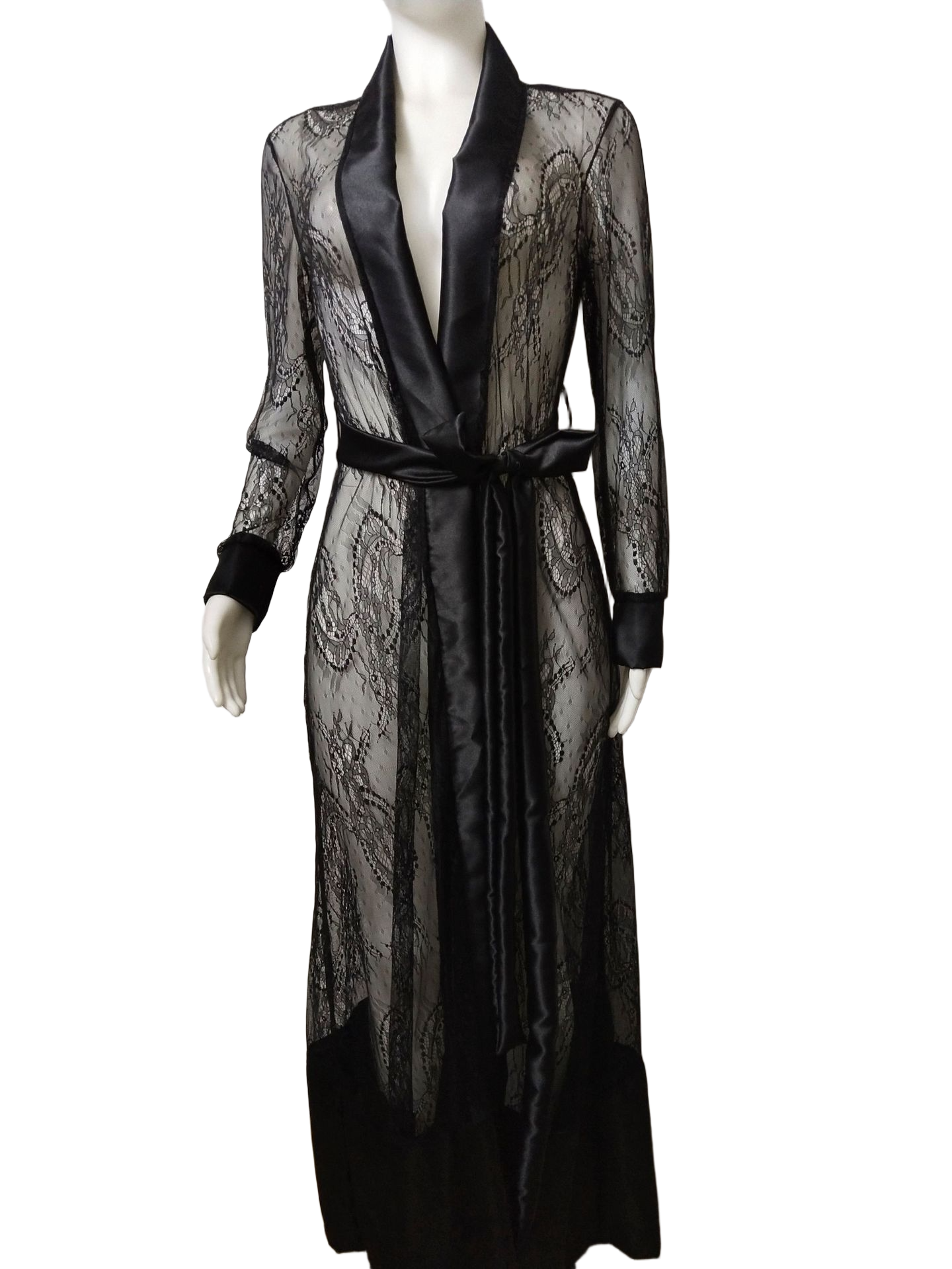 Mopping Cardigan Skirt Pyjama Jacket - NoirPyjamas