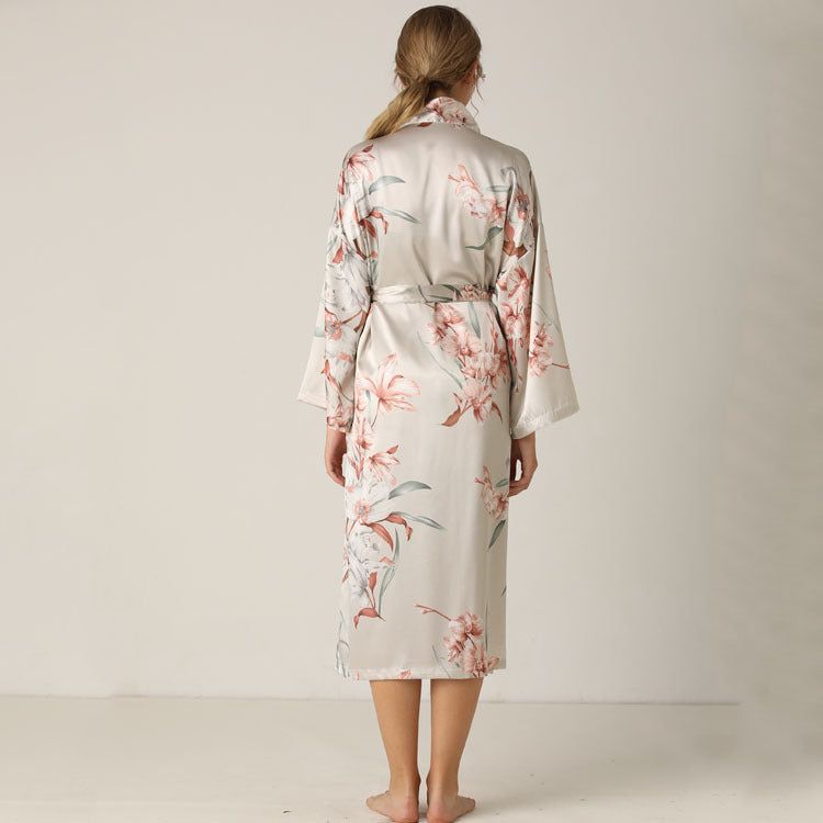 Soft Colours Floral Pyjama 3 Piece Set - NoirPyjamas