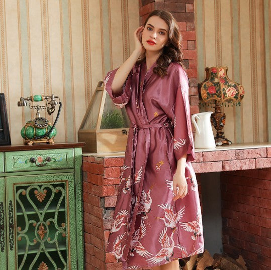 Silk Wedding Pyjama - NoirPyjamas