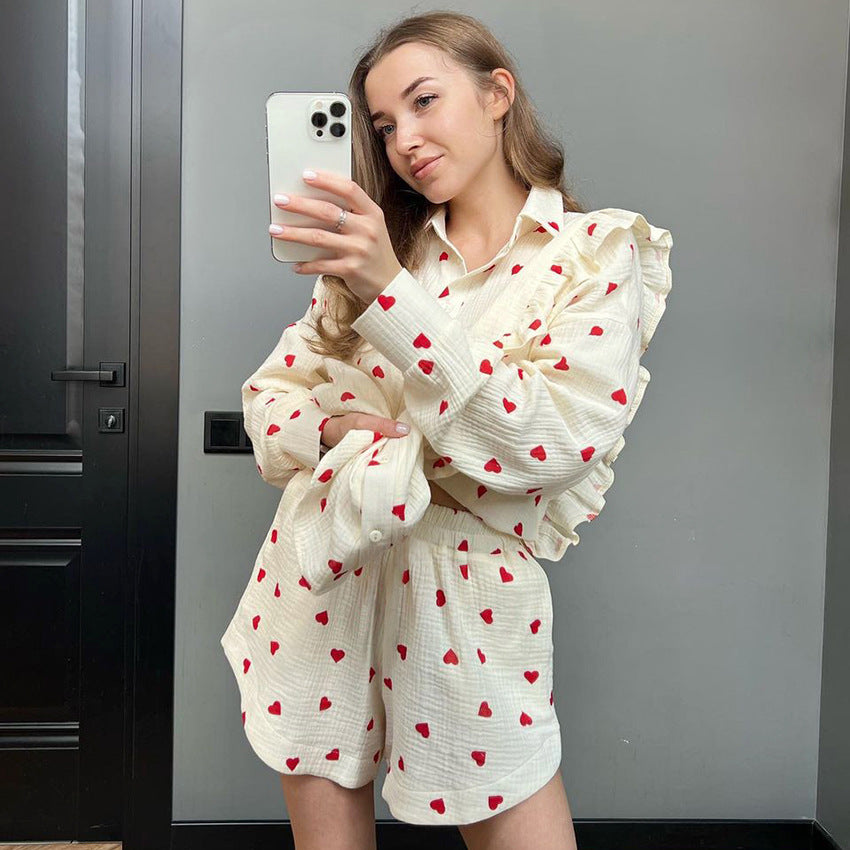 Top Shorts Two-piece Pyjama set - NOIRPYJAMA