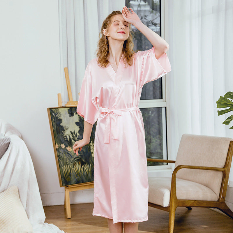 Pajamas silk wedding pajamas women - NoirPyjamas