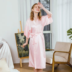 Pajamas silk wedding pajamas women - NoirPyjamas