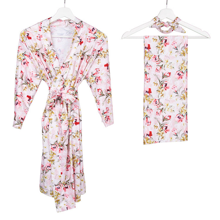 Maternity night gown for Pregnant Women Babies - NoirPyjamas