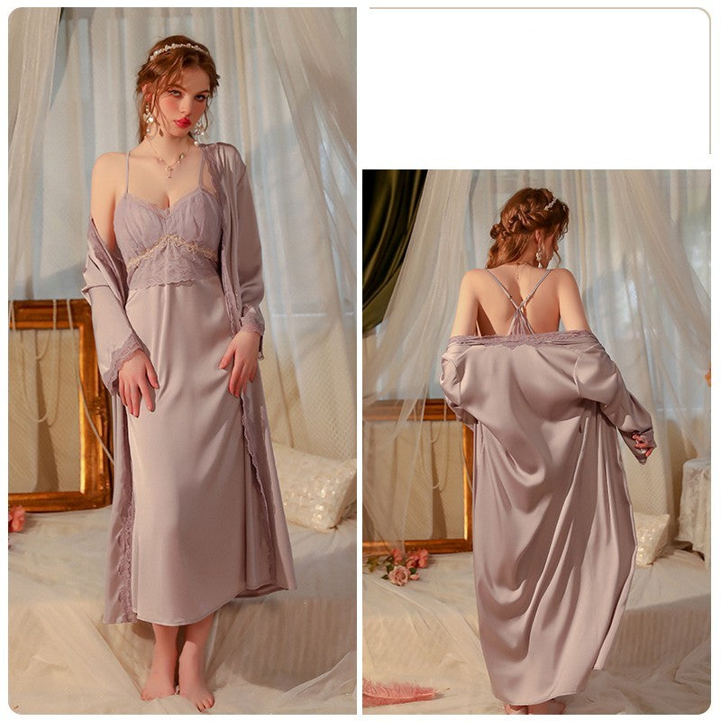 Night gown With Breast Pad - NoirPyjamas
