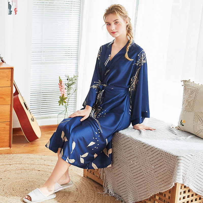 Home night gown - NoirPyjamas