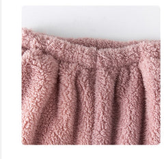 Couple’s Long Sleeve Flannel Pyjamas – Warm Matching Winter Sleepwear