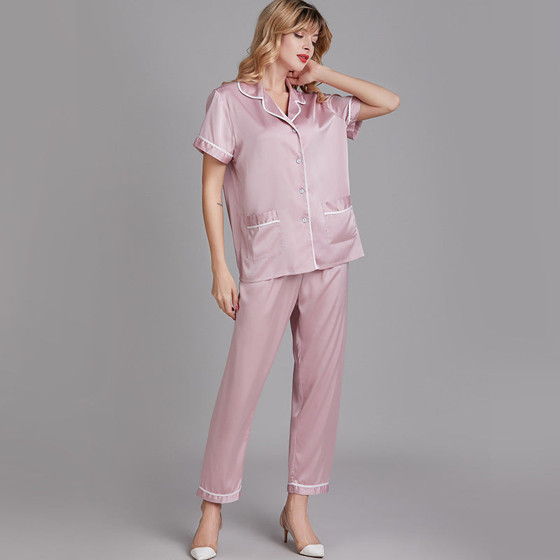 Summer large Pyjama two piece suit - NoirPyjamas