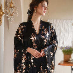 Wedding Feather Nightgown - NoirPyjamas