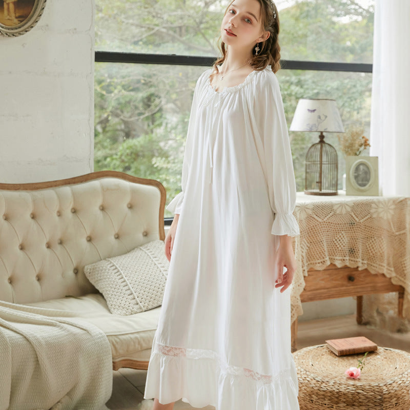 Lounge Dress – Bliss Cotton Long Skirt – Women’s - NOIRPYJAMA