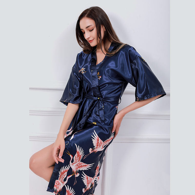 Silk Wedding Pyjama - NoirPyjamas
