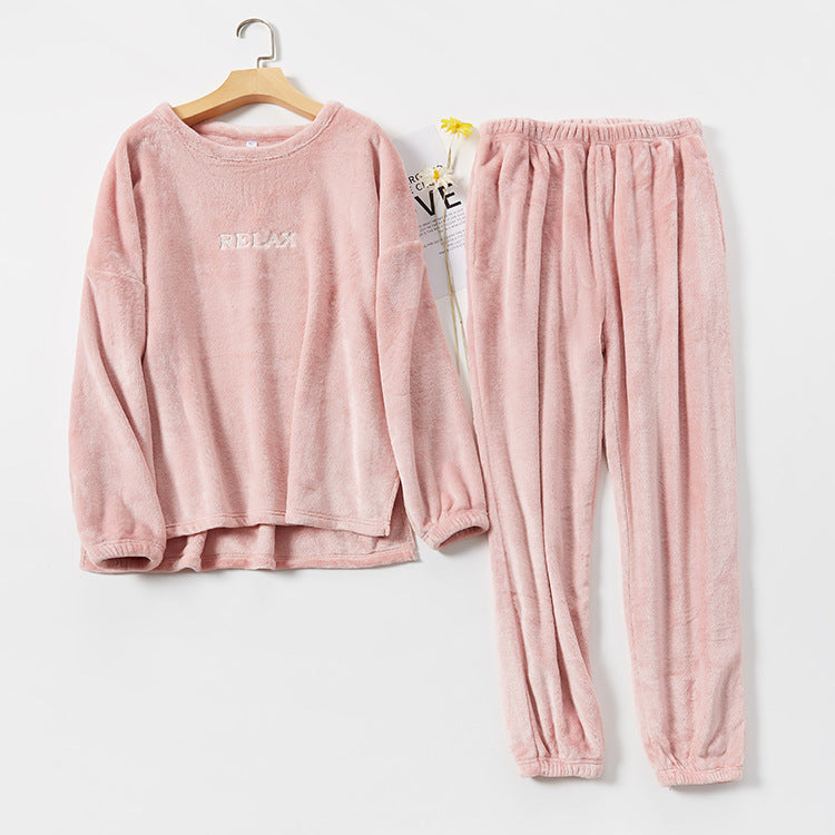 Flannel Pyjama Sets Winter Couple Sleepwear - NoirPyjamas
