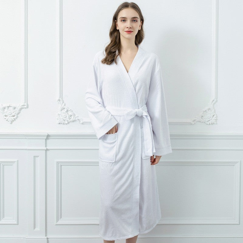 Bathrobe – Couple Four Seasons Unisex Towel Robe – Women’s & Men’s - NOIRPYJAMA