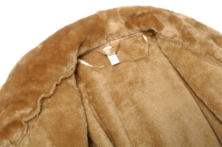 Mink Fleece Home Night Gown Bathrobes - NoirPyjamas