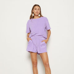 Simple Style Short Sleeve Pyjama Set – Lightweight & Comfortable
